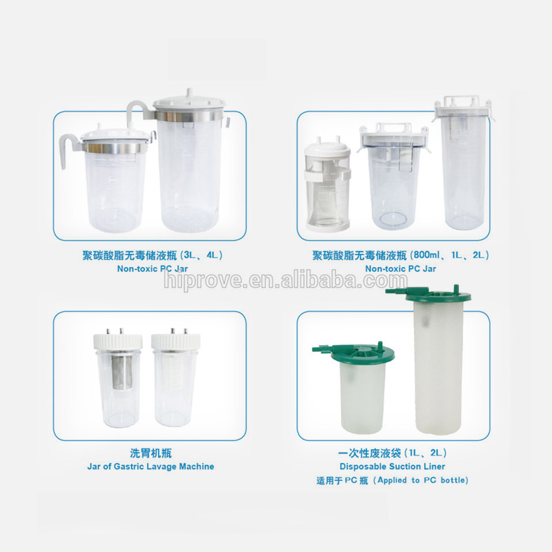 Non-toxic PC Suction Jar