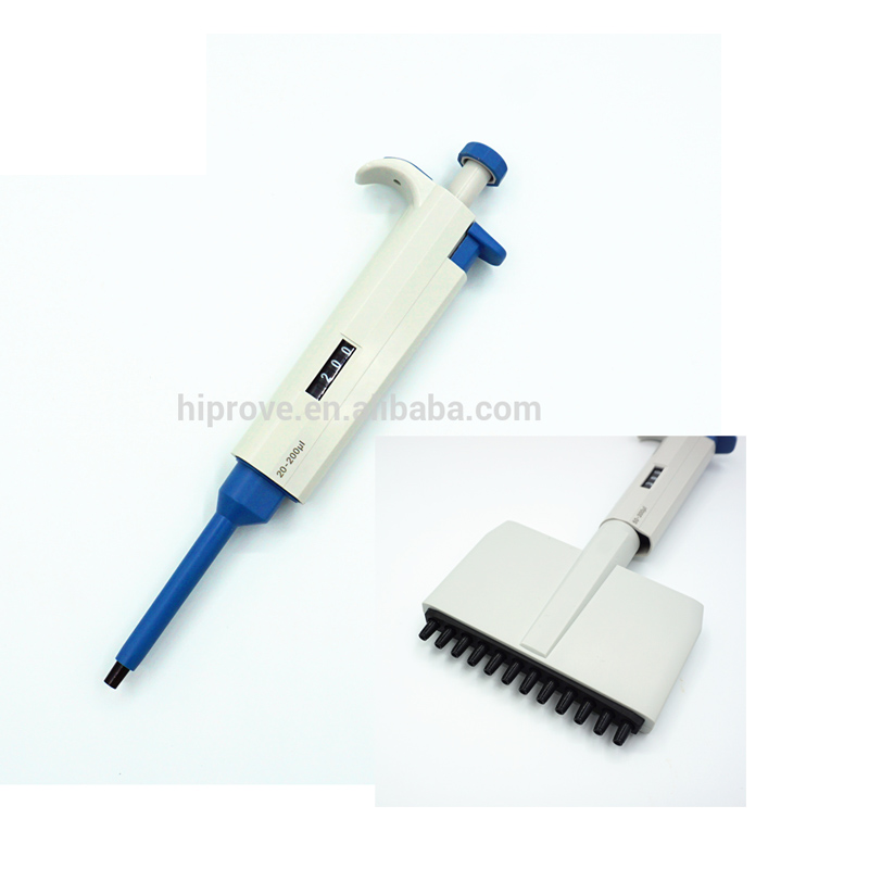 Digital Adjustable Volume pipette with Multiple channels